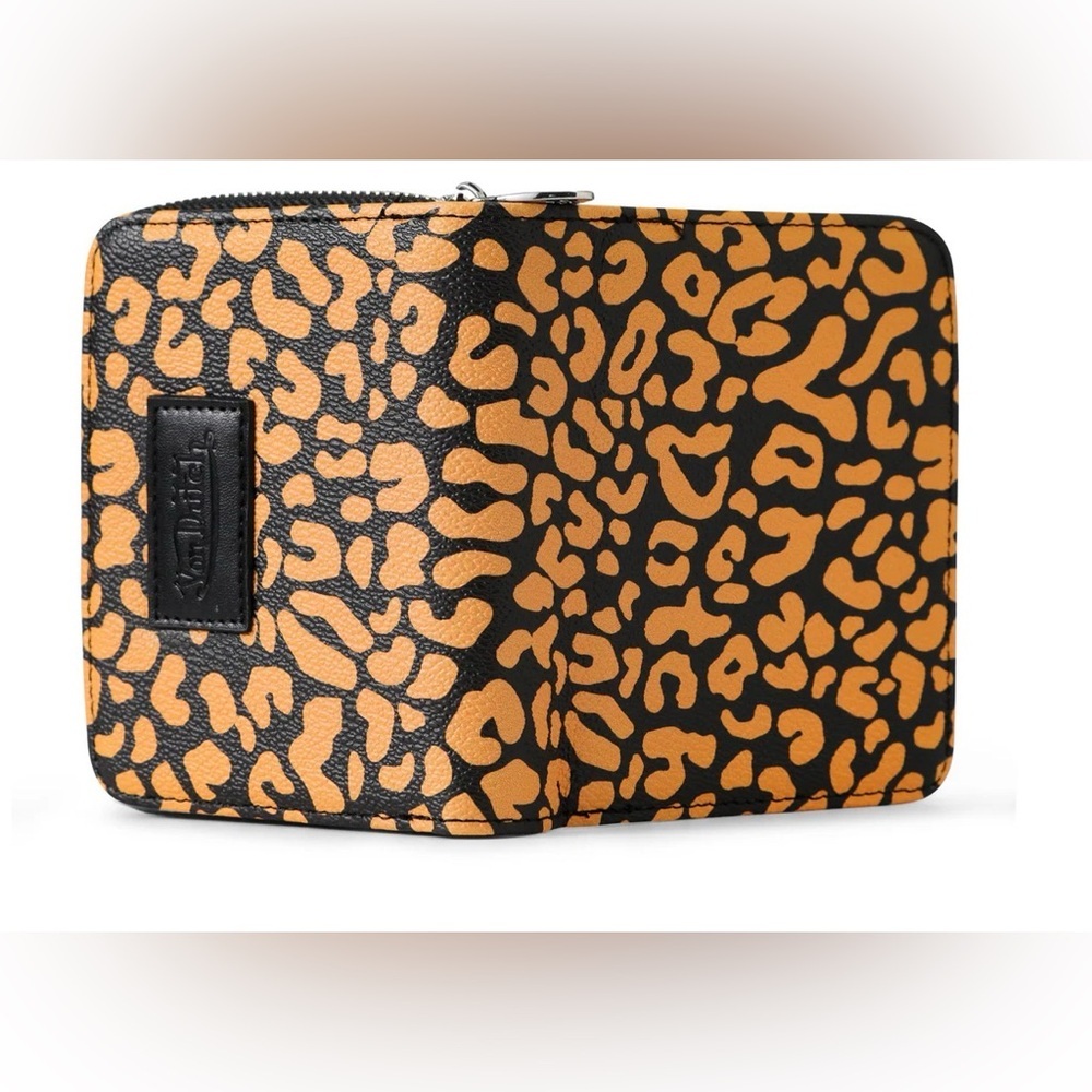 Von Dutch | Orange Cheetah Vegan Leather Wallet - Picture 6 of 8